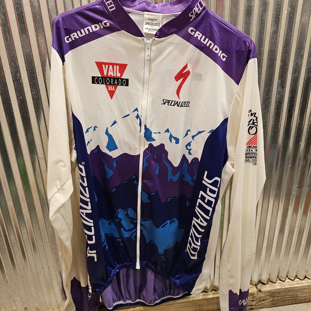 Vintage 1994 Specialized Vail, CO MTB Cycling Jacket